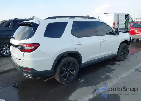 2025 Honda Pilot Black Edition из США, поврежденный, VIN 5FNYG1H9XSB095971